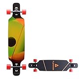 Hignful Carver Skateboard Long Board Skateboard Mini Cruiser Penny Board Brush Street Anfänger Mädchen Jungen ABEC 9 Kugellager Komplettboard Speedboard Vier Räder Komplett Scooer
