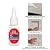 Fine Instant Tile Tile Adhesive,Grout & Tile Restore Kit -Repair Seam Filling Reform Wall Glue for Repair Cracked or Loose Tiles,Ceramic, Porcelain, Gel-Coat, (100g)