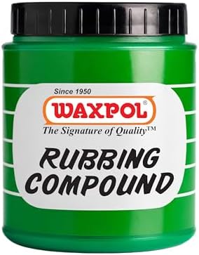 Waxpol Rubbing Compound Green 1Kg For Deep Scratches, Sandpaper Marks, Swirls & Hologram