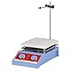 stonylab Magnetrührer Heizplatte, YQ-701016 Magnetic Stirrer 5 L Kapazität 0-1600 U/min Drehzahl Magnetrührer mit 19 x 19 cm Keramik Heizplatte, Max. 380℃ Nennleistung 600W, 220V