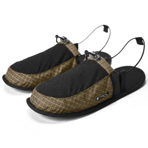 Ultralight Camp Shoes Foldable Outdoor Sandals Compact Slippers for Women