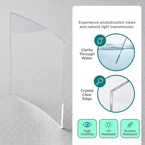 Feuille acrylique polycarbonate souple pour vitre et dessus de table