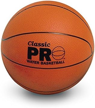 8.5" Brown Sport Ball Classic Pro Water Basketball Swimming Pool Accessory