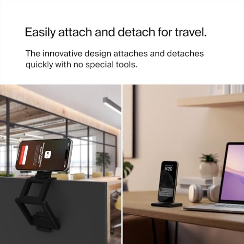 Belkin iPhone Mount with MagSafe for Apple TV 4K - MacBook Continuity Support w/tvOS - Turn Phone to Webcam, Compatible with MacBook Pro, Air, iPhone 16,15,14,13 & More - Gray by Belkin - Used condition - Image 6