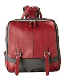 [IMAI BAG since 1977] GENOVA 日本製 牛革リュック2533 (グレー/ワイン)