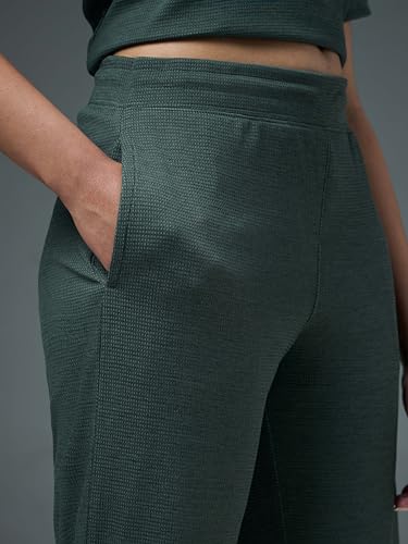 Image of TECHNOSPORT Women's Relaxed Fit Mid Rise Track Pant