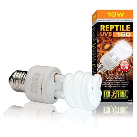 Exo Terra Bombilla Bajo Consumo UVB 150 Compacto Repti Cover