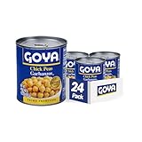 Goya Foods Chick Peas, Garbanzo Beans, 10.5 Ounce (Pack of 24)