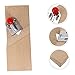 Tofficu Wood Chamfer Hand Plane Tool for Woodworking Compact Trimming and Precision Ground Cutter for Accurate Chamfering and Edging for All