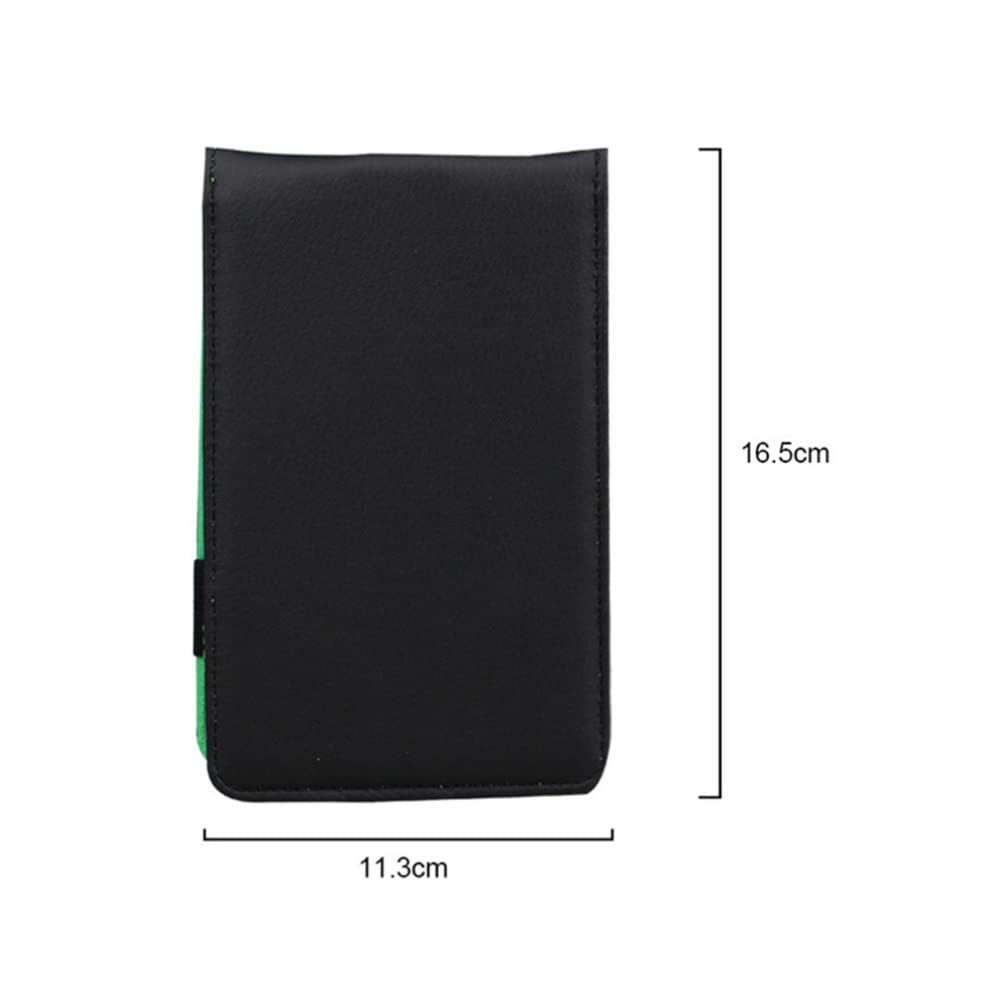 balacoo Golf Softball Scorebook, Score Keeping Book Leather Golf Notebook for Sports Portable