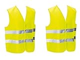 gilet noir costume grande taille Norme EN 471 en vigueur Equilibre et Aventure Kit Auto/Moto sécurité : Lot de 2 Gilets de sécurité Excellente qualité Grande Taille. Homologué EN471