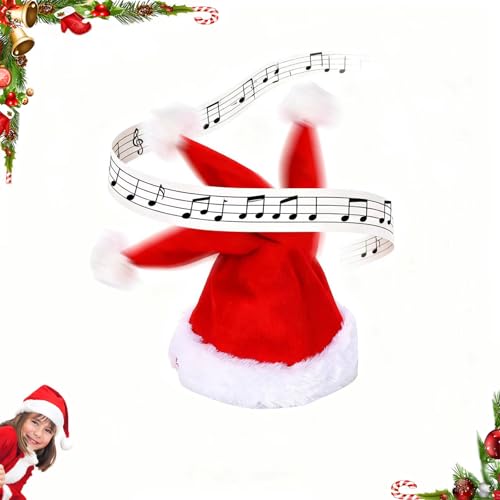 singende und tanzende elektrische weihnachtsmann...