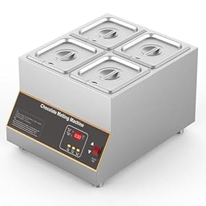 Dhmydpdz 76336 Garnek do Topienia Czekolady 4-tank