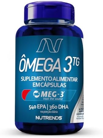Nutrends Ômega 3 Epa/Dha 1000Mg 120 Cápsulas