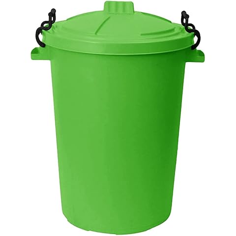 JMS 50L Waterproof Plastic Bin for Animal Feed Cover