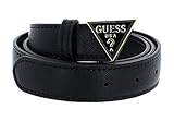 Guess Cinturón ajustable W85, color negro, Negro , Talla única