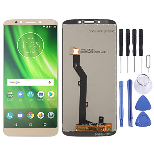 Écran LCD Moto G6 Play Or avec vitre tactile complète pour réparation Motorola