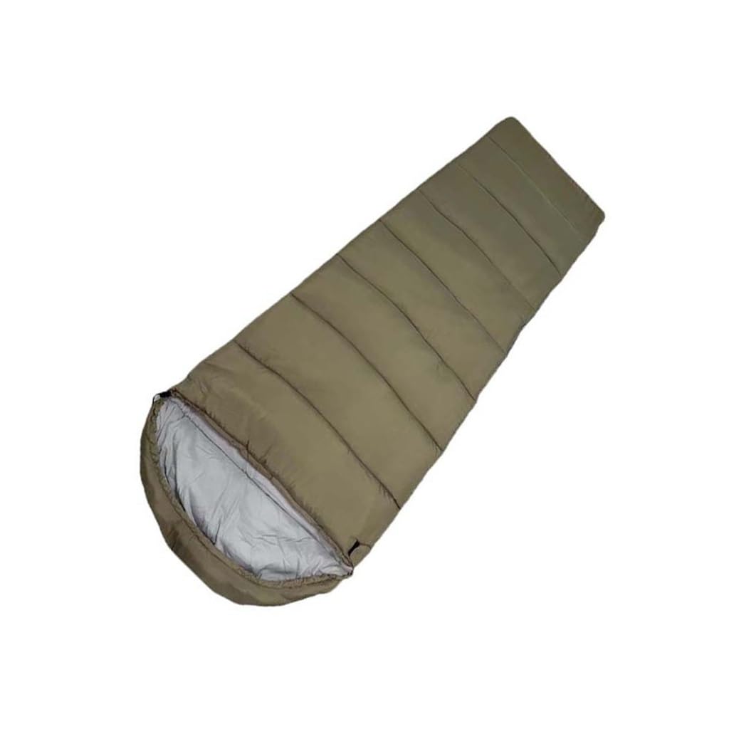 Trapezoidal Camping Waterproof Envelope with Hood Washable Portable Outdoor Thickened Warm Sleeping Bag
