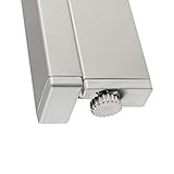 Vanage Aluminium Gartentisch in Grau mit Strukturierter Glasplatte in Schwarz – Gartenmöbel – Aluminiumtisch für Garten, Terrasse und Balkon Geeignet – 90 x 90 cm - 4