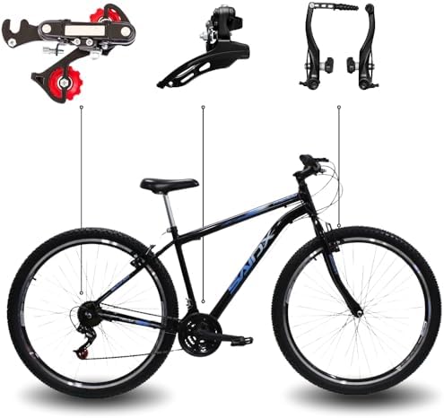Bicicleta Aro 29 Premium 21 Vel Aço