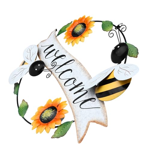 Décoration murale rustique haut de gamme en métal vintage pour maison et jardin