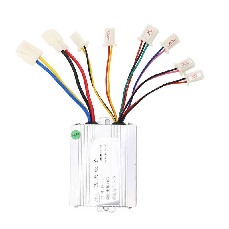 Centralina Monopattino Elettrico E-bike 12V 24V 36V 48V 250W 350W 500W 800W 1000W Controller motore Twist Throttle Lock Keys Accessori scooter elettrico