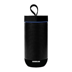Hamaan P-28 Portable Mini Wireless Bluetooth Speakers with Ultra-Bass (Carbon Black)