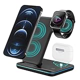 🔋【Carga de 15 W Alta Potencia】Carga inalámbrica rápida de hasta 15 W para LG V30, V30 +, V35, V40, V50, G7, G8; 10W para Samsung Galaxy S10, S10 +, S10E, S9, S9 Plus, S8, S8 Plus, Note 9, Note 8, S7, S7 Edge, S6 Edge +; 7.5W para iPhone 12/12 pro /11 pro / 11 / X / XS Max / XR / 8 ; y carga inalámbrica estándar de 5W para todos los dispositivos habilitados para Qi.