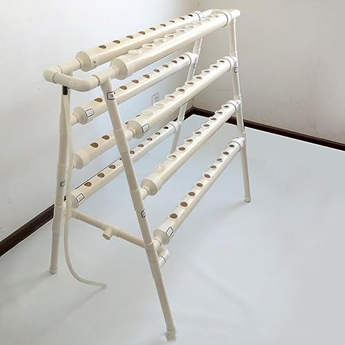 ZHEYANG Aquaponie Système De Culture Hydroponique en Extérieur, Kit De Démarrage, pour Planter des Légumes, avec Système De Pompe 0825