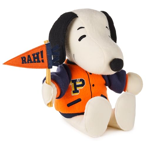 Hallmark Peanuts Plush Toy, 10" (Varsity Snoopy)