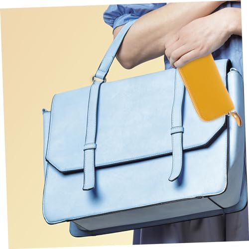 Amosfun Men Wallet Key Hooks Leather Car Key Case Zipper Wallet for Men Water-resistant3