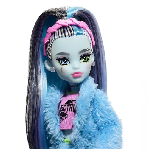 Muñeca Monster High Creepover Party Frankie Stein con Perro miniatura 3