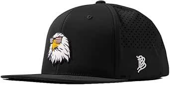 Branded Bills America Badge Black Flat Performance, Lightweight, Comfortable
