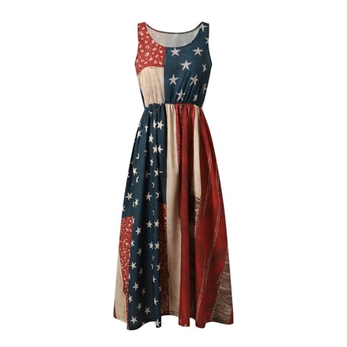 Robe longue fluide avec patch art line pour silhouette affinée et stylée