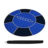 WWWFZS Spieltisch aus FilzTischdecke aus Pokerfilz Pokerauflage, Spielfläche Poker Tischplatte für den eigenen Pokertisch - Deluxe Pokertuch Pokermatte Pokertischaufsätze