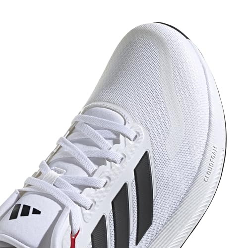 Image of adidas Mens Runfalcon 5 Wide Running Sneakers Shoes - Black