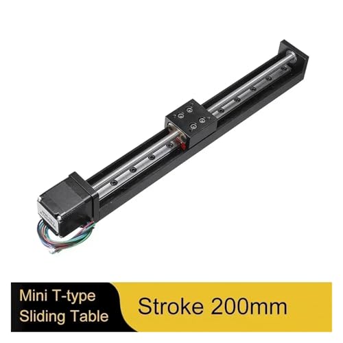 Mini riel lineal de 200 mm con motor Nema11 para eje XYZ 3