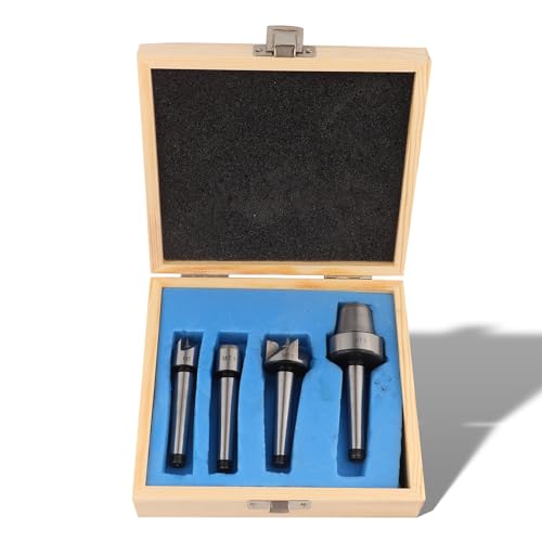 Kit de 4 piezas MT1 Centro vivo para torno de madera miniatura 1