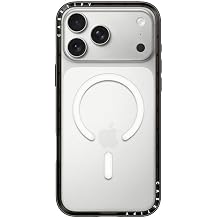 CASETiFY Compact Magsafe iPhone 17 Pro Max Case [Lightweight/Slim Fit/Compatible with Magsafe] - Clear Black | Slim and Sleek | 4ft. 2x Military Grade Drop Protection | Black