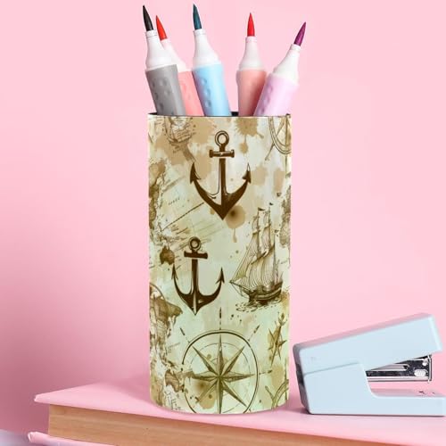 Boîte à musique en métal nautique, le cadeau idéal pour organiser un bureau avec élégance