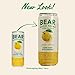 Bear Maple Farms Clean Soda, Natural Focus & Clarity from Ginseng, No Caffeine, 5-10 calories per serving, Naturally Sweetened, 12oz can - Yuzu