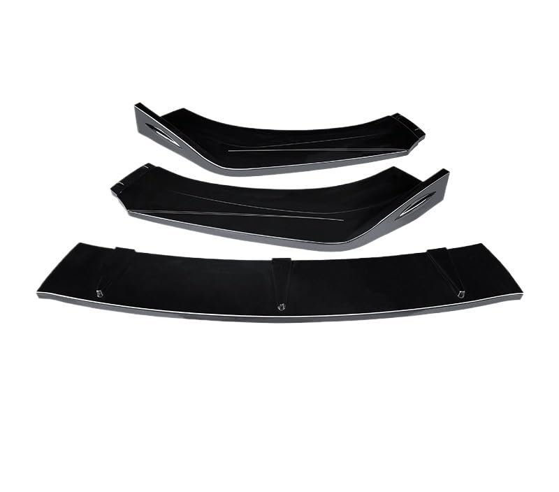 Kit de lèvre pare-choc AV&Ant voiture avec diffuseur et déflecteur avant 3 pièces 2004-2011