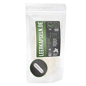 Maagsap resistent | lege capsules maat 00 | maagsapresistente lege capsules | veganistisch – hoge kwaliteit | lossen pas…