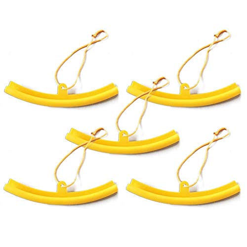 Kunstleder-Reifenüberzug 5 Stücke Auto Reifen Felgenschutz, Motorrad Felgenschutz Reifenmontage Reifenmontageschutz Befestigung Reifen Felgenabdeckung (5 Stücke) Reifenabdeckung für Elektroroller