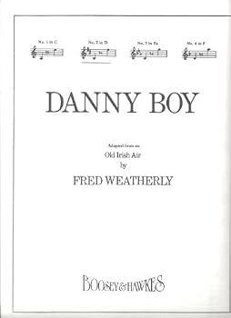 Paperback DANNY BOY: Song, Adapted from an Old Irish Air by Fred. E. Weatherly. Book