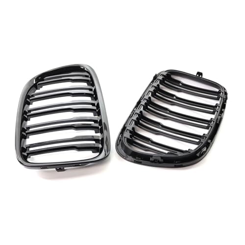 Parrilla delantera para X1 E84 2009-2015 rejilla parachoques doble listón 3