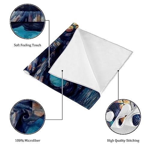 RATGDN-Sports-Cooling-Towel-2-PackGalaxy-Starry-Octopus-Fast-Drying-Towels-for-Yoga-Sport-Running-Gym-Workout-Camping-Fitness-Workout-More-Activities