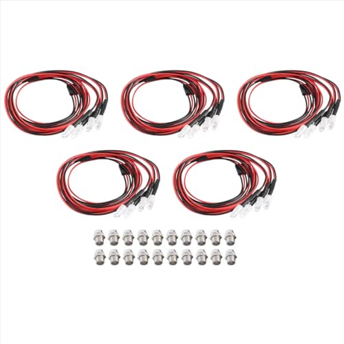 Faros RC para coche 1/10 que mejoran la visibilidad del vehículo