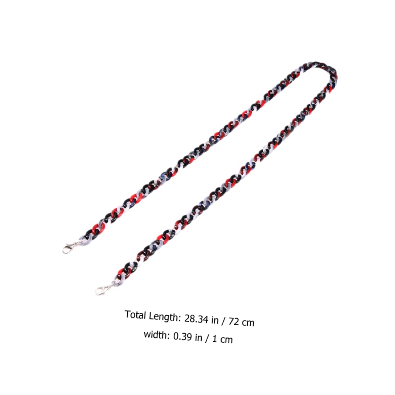 catena di occhiali cordino Occhiali da sole occhio blu catena per occhiali da donna porta occhiali catenelle per occhiali da donna collana maschera Acrilico