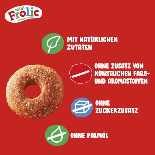 Frolic Mini Hunde Trockenfutter für kleine Hunde mit frischem Geflügel 4x1,5kg